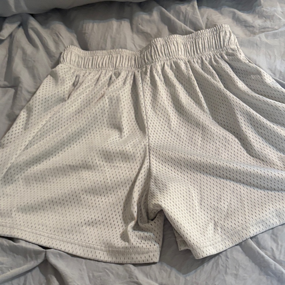 Inaka Power Light Gray and Pink Women's Athletic Shorts medium LiKe New - Picture 7 of 10